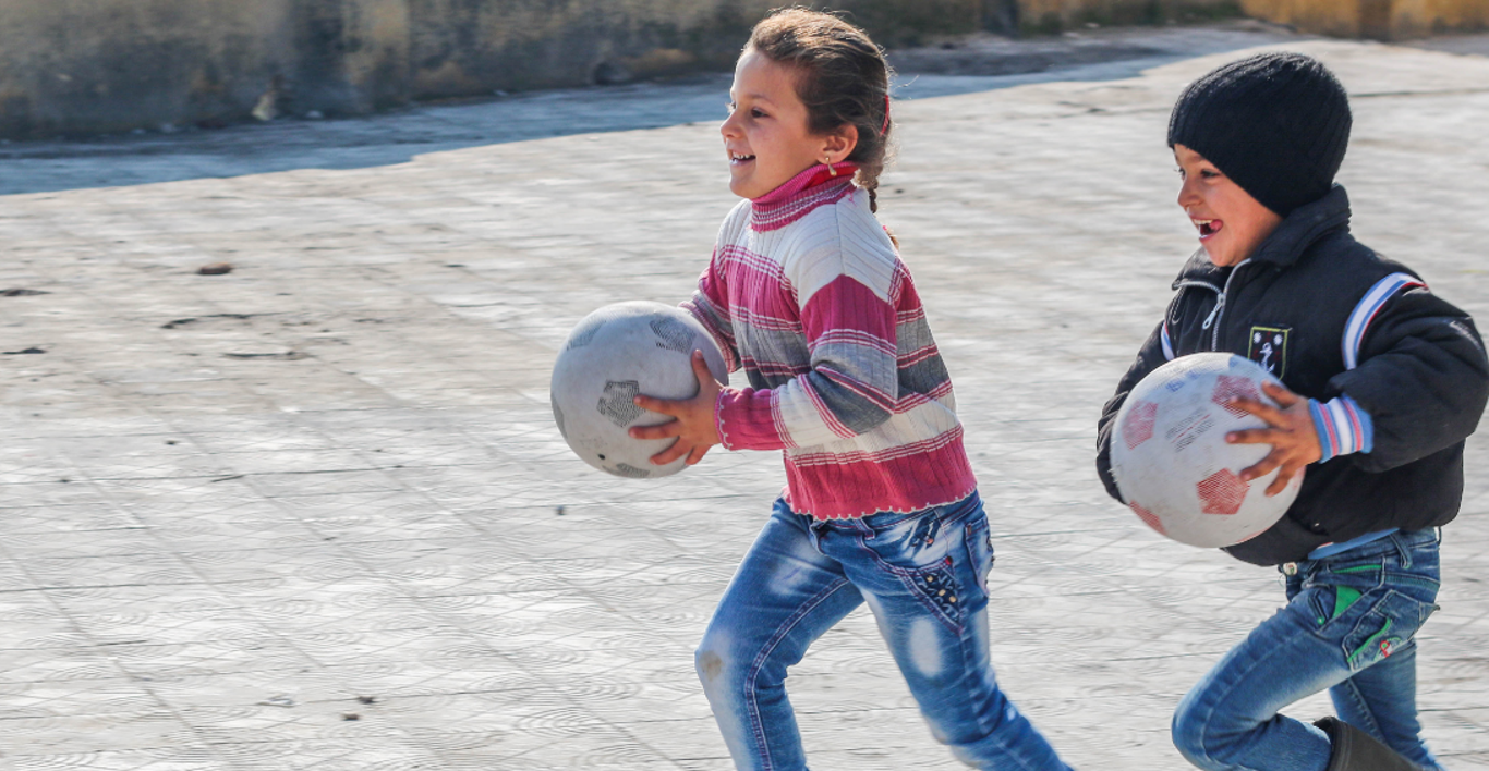 Children playing