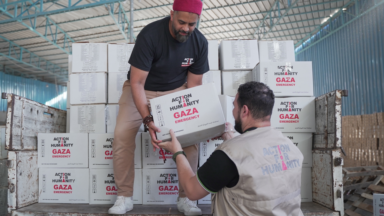 10K FOOD PARCELS FOR GAZA