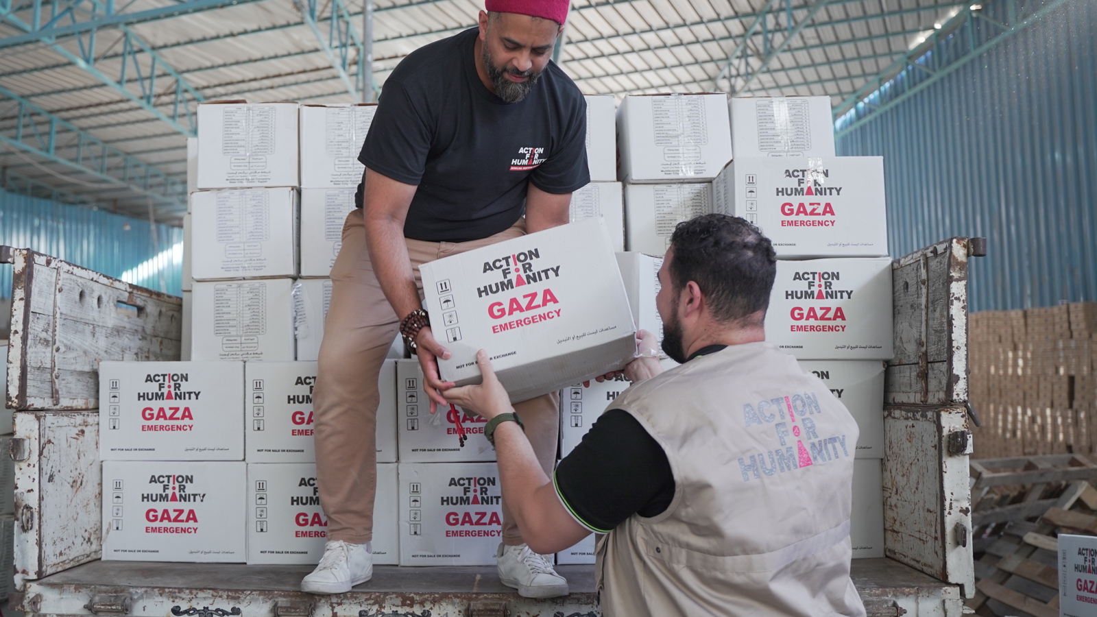 10K FOOD PARCELS FOR GAZA