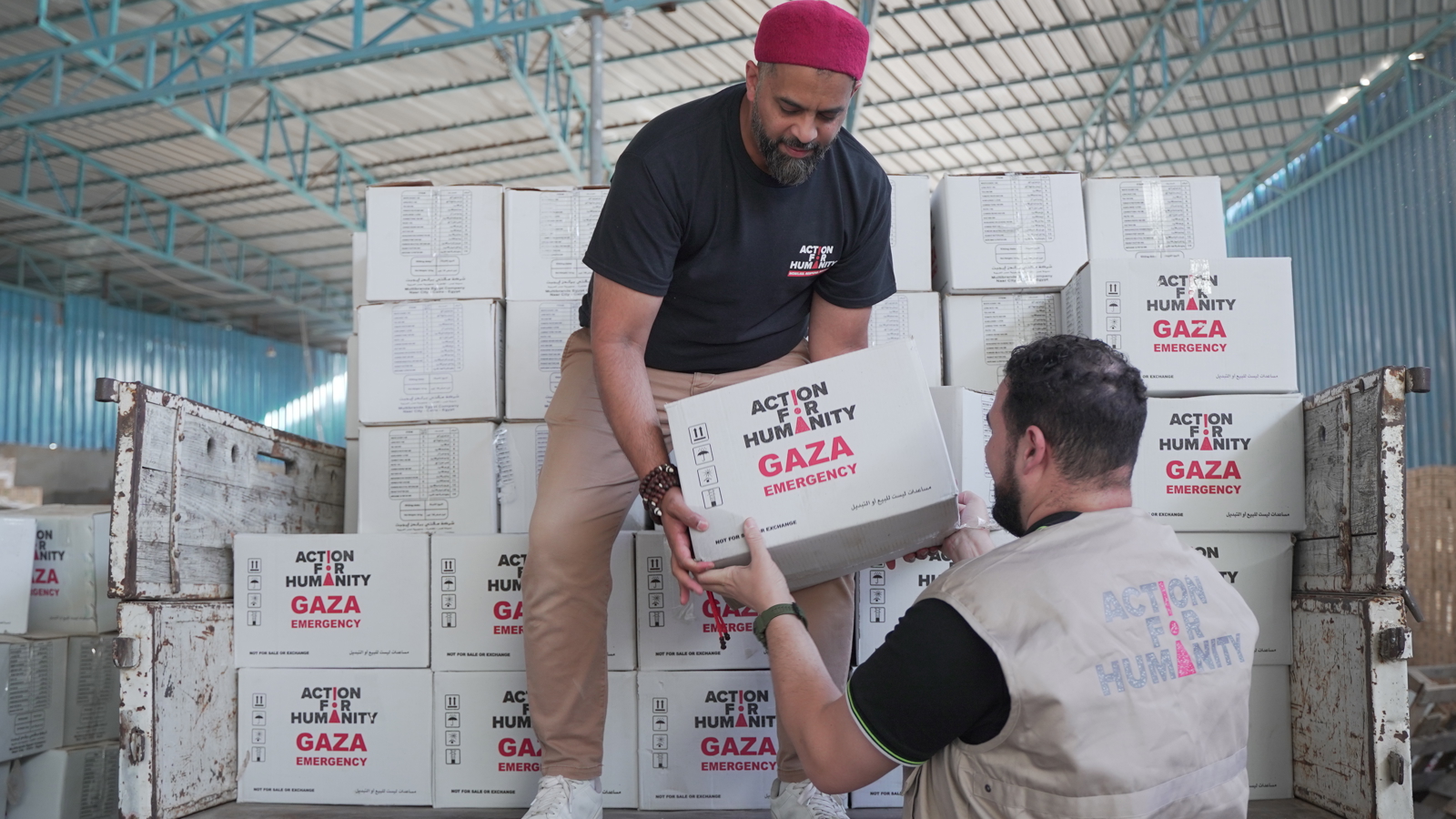 10K FOOD PARCELS FOR GAZA